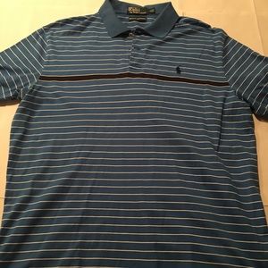 Polo by Ralph Lauren blue striped polo